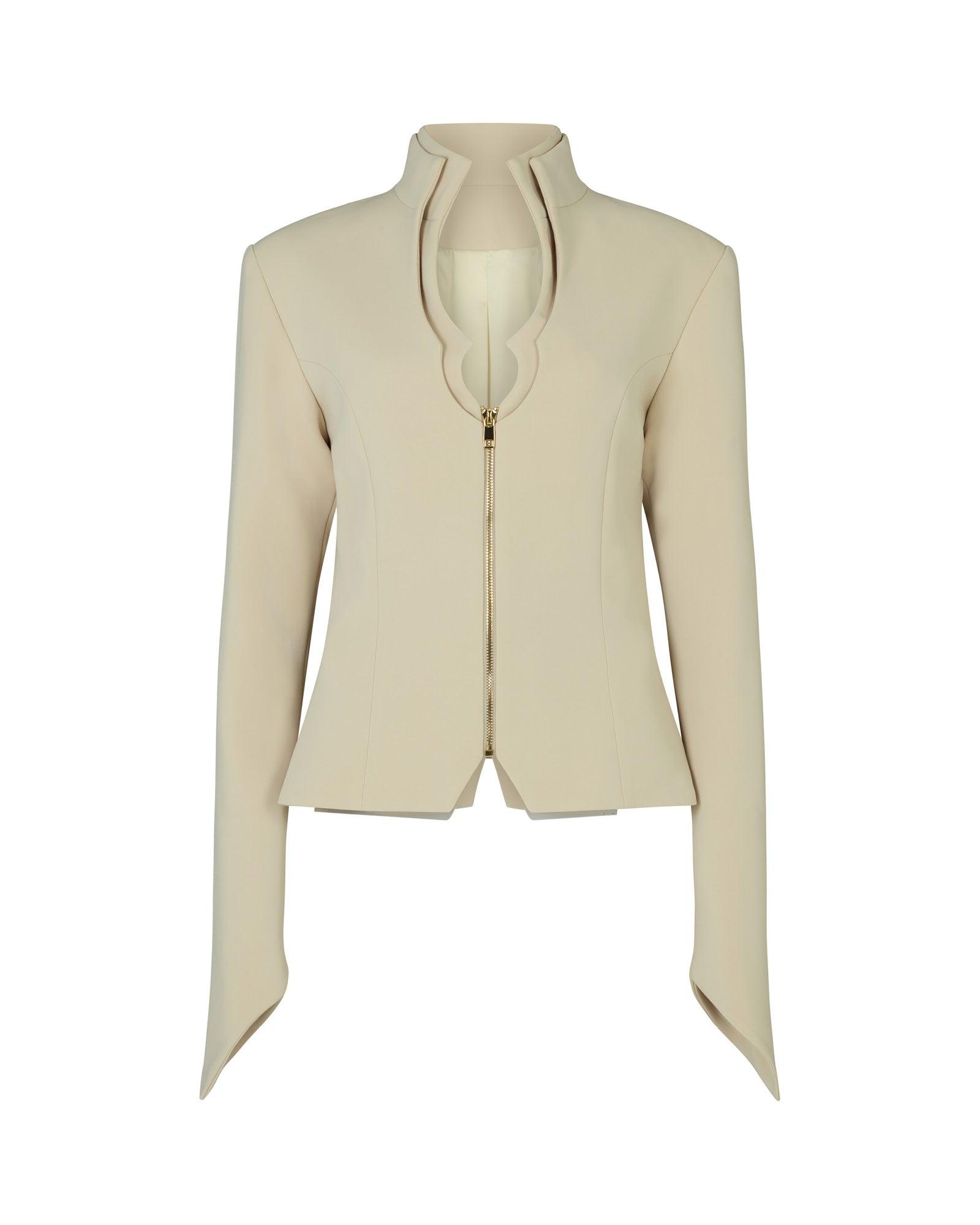 Sculpted Glass Blazer