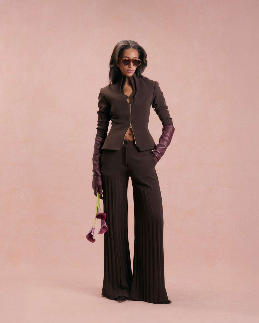 Prism Pleat Trousers