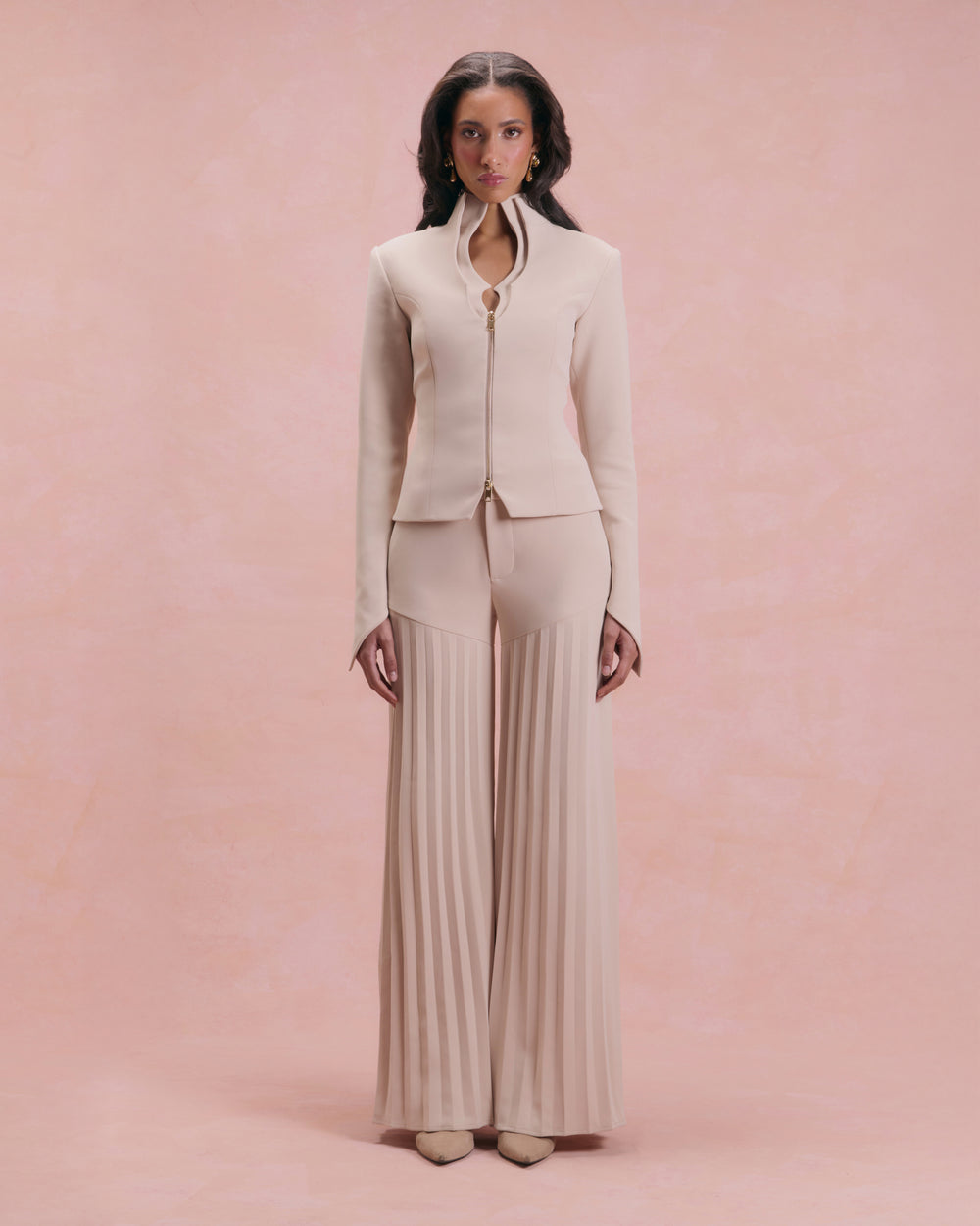 Prism Pleat Trousers