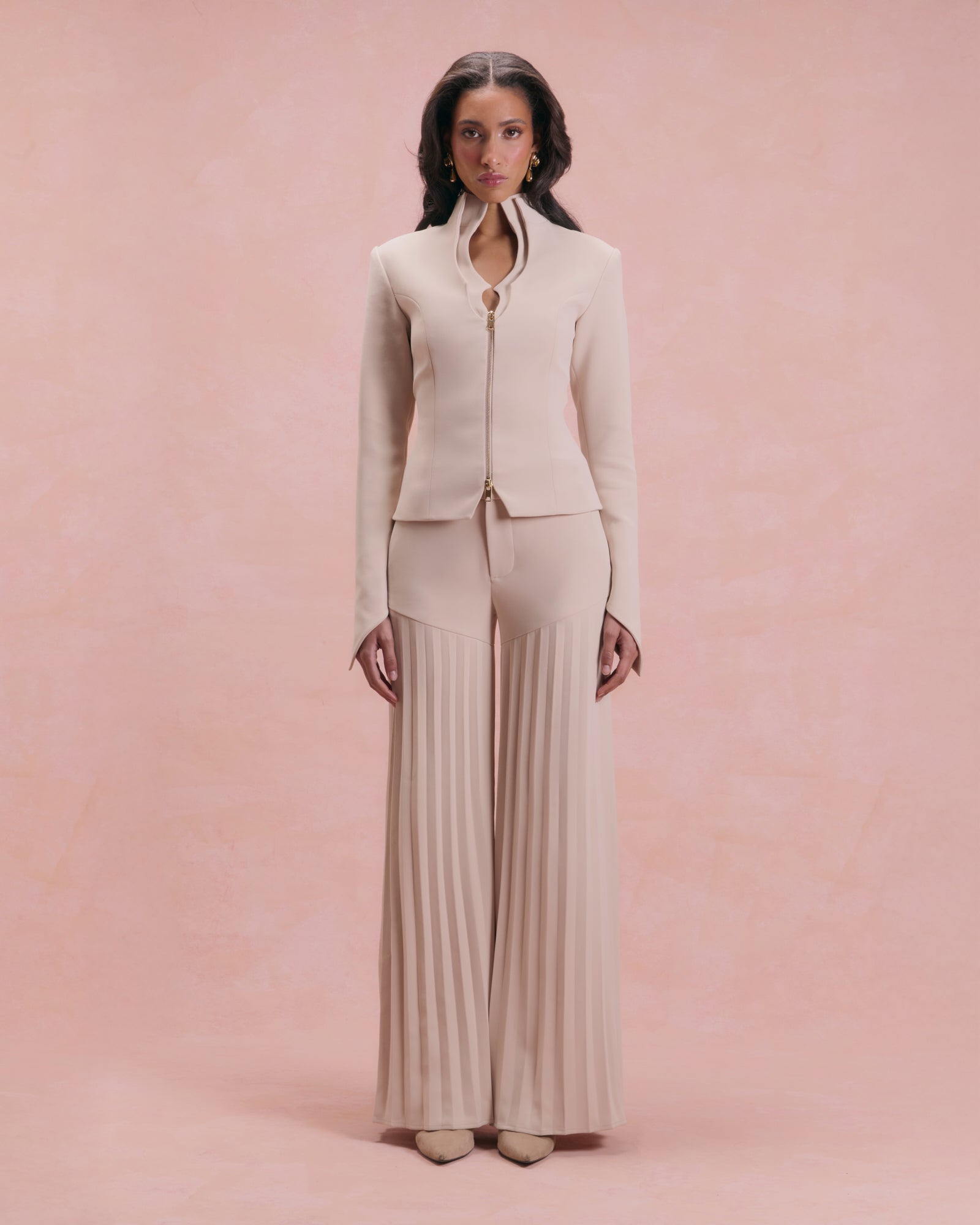 Prism Pleat Trousers