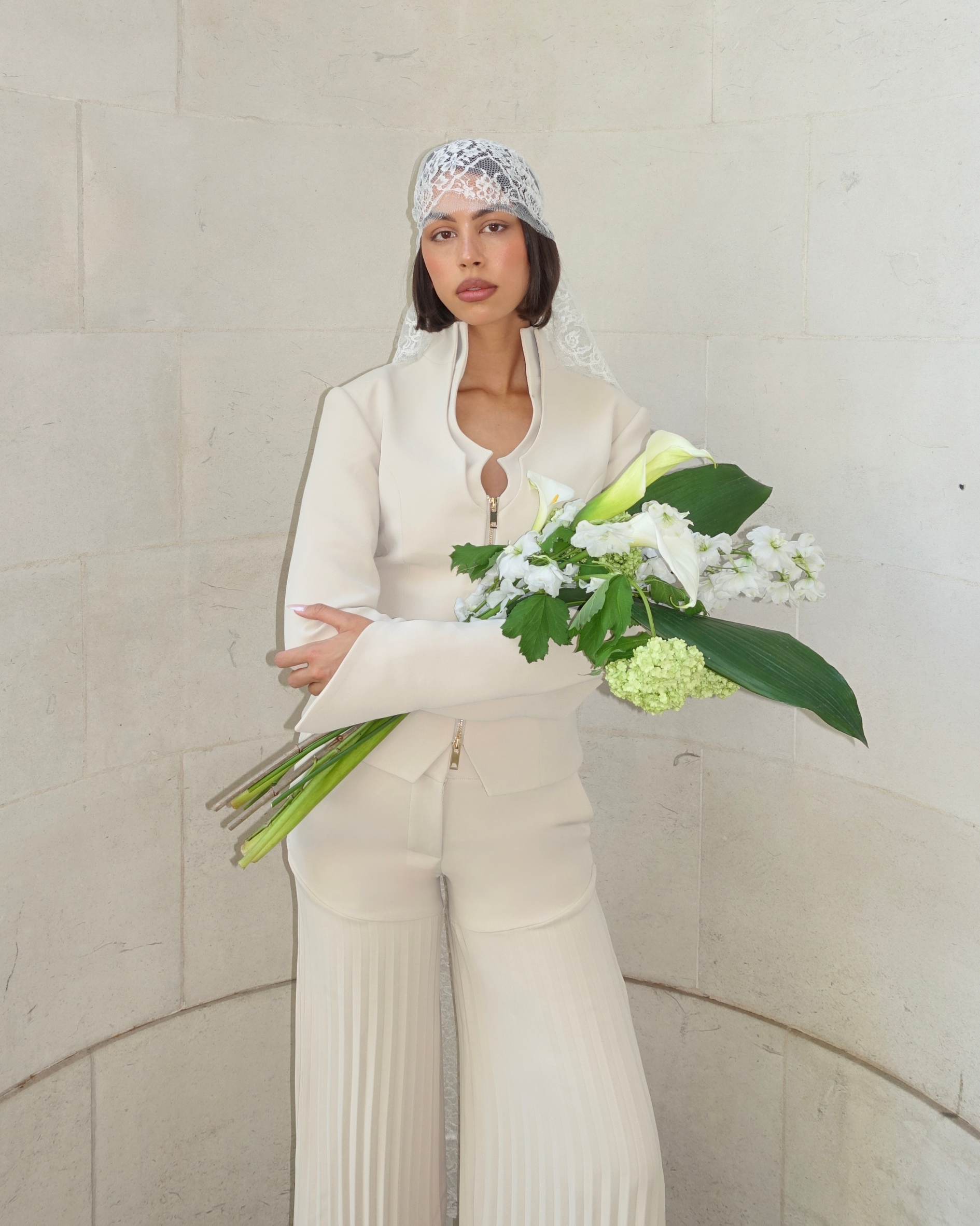 Prism Pleat Trousers